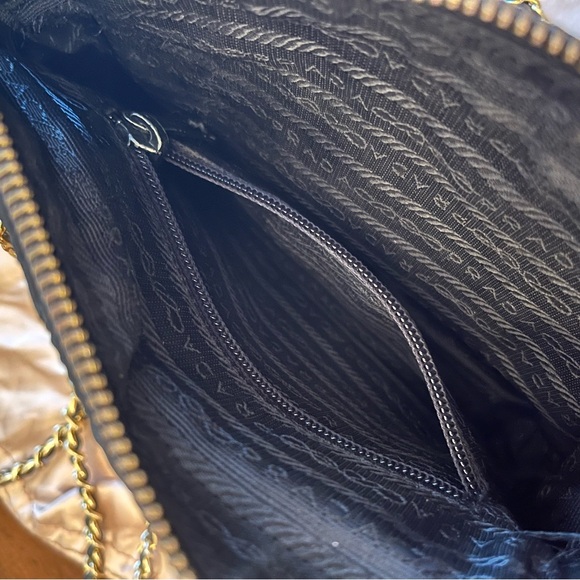 Vintage PRADA Tessuto Nylon Quilted Evening Bag - Black - Picture 11 of 17